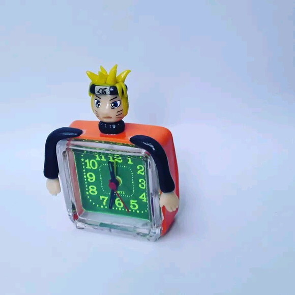 Relógio despertador temático Naruto