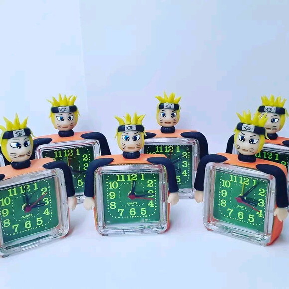 Relógio despertador temático Naruto