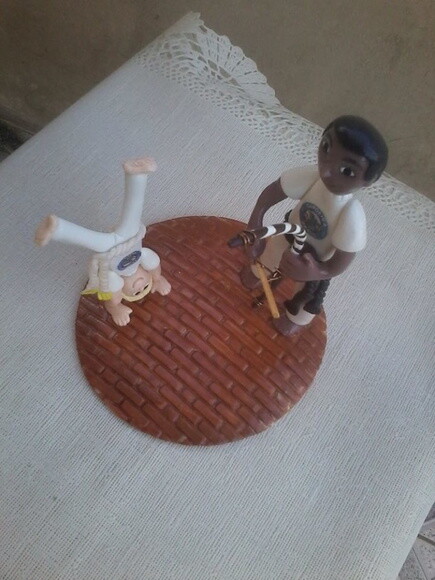 Topo de bolo capoeira