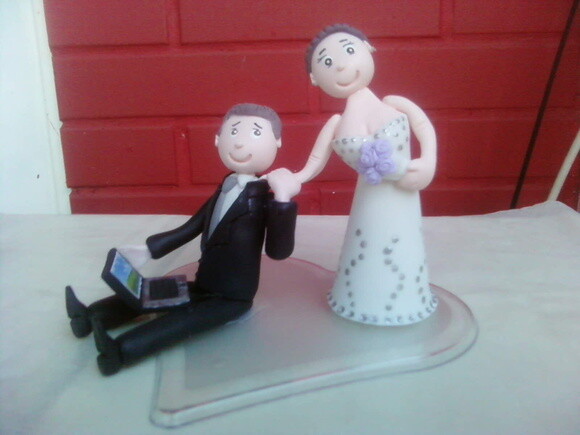 Topo de bolo casamento