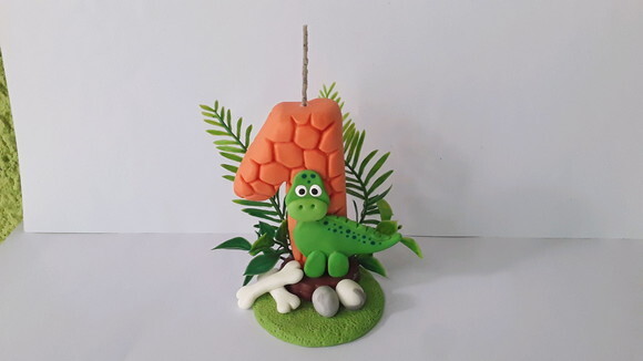Topo vela dinossauro