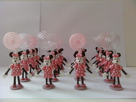 Ulembrancinha Porta Recados Minnie