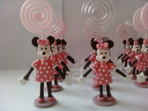 Ulembrancinha Porta Recados Minnie