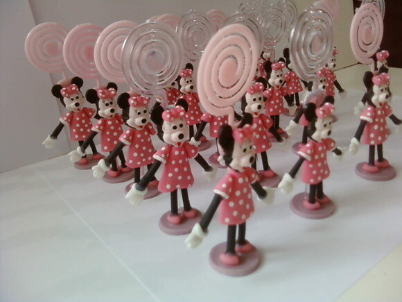 Ulembrancinha Porta Recados Minnie