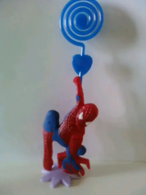 Porta recados Homem Aranha Estrela Aurea biscuit