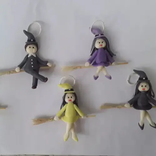 Mini bruxinhas e bruxinhos da sorte Estrela Aurea Biscuit