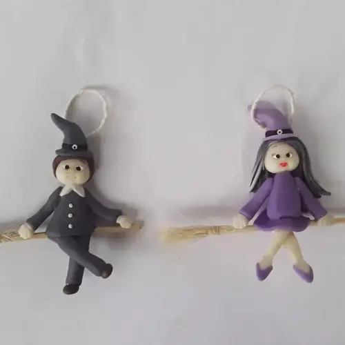 Mini bruxinhas e bruxinhos da sorte Estrela Aurea Biscuit