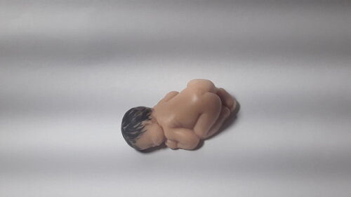Apliques bebê realista em biscuit
