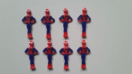 Apliques homem aranha em biscuit
