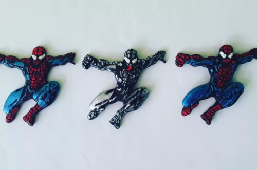 Apliques Homem aranha ou Venom