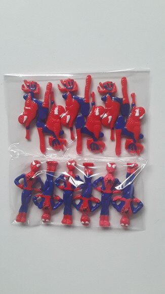 Apliques homem aranha em biscuit