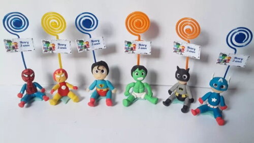 Apliques Porta Recados Liga da Justiça/vingadores Baby