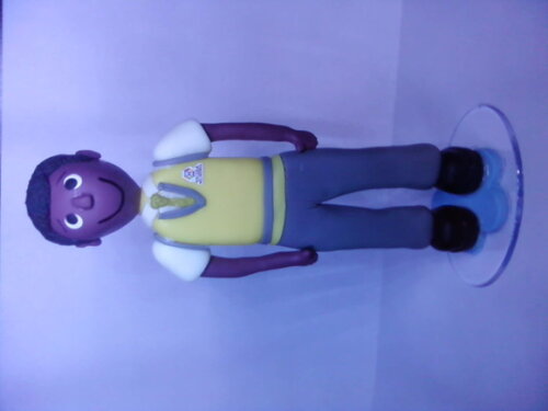 Boneco centro de mesa Cirilo carrossel