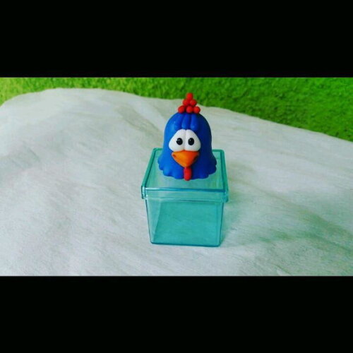 Caixinha galinha pintadinha