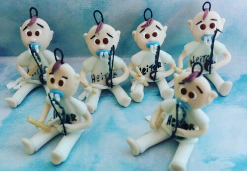 Chaveiro bebê capoeira
