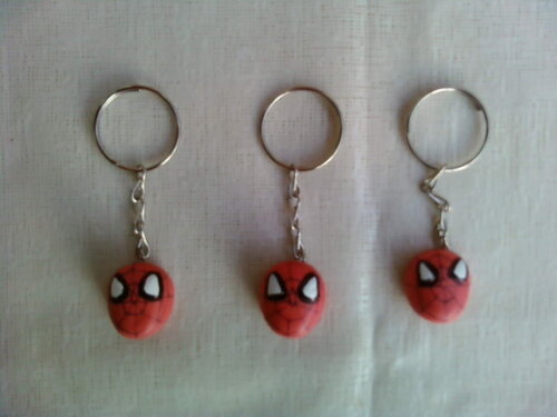 Chaveiro Cabeça do Homem Aranha