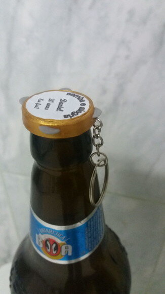 Chaveiro pandeiro aplique personalizado
