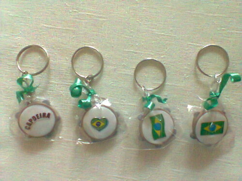 Chaveiro Pandeiro Personalizado