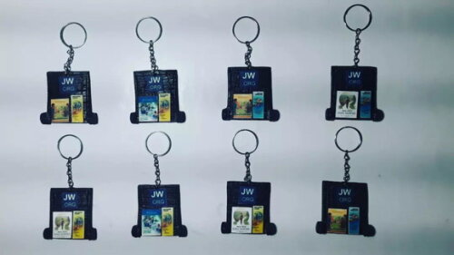 Chaveiros Personalizados Jw em Biscuit