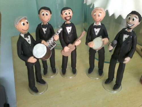 Coleção Bonecos Grupo Musical