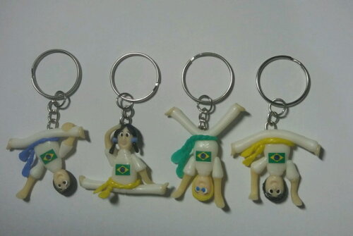 Chaveiros Mini Capoeiristas
