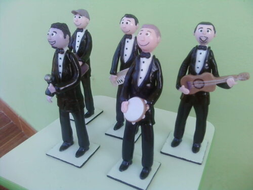 Coleção Bonecos Grupo Sorriso Maroto