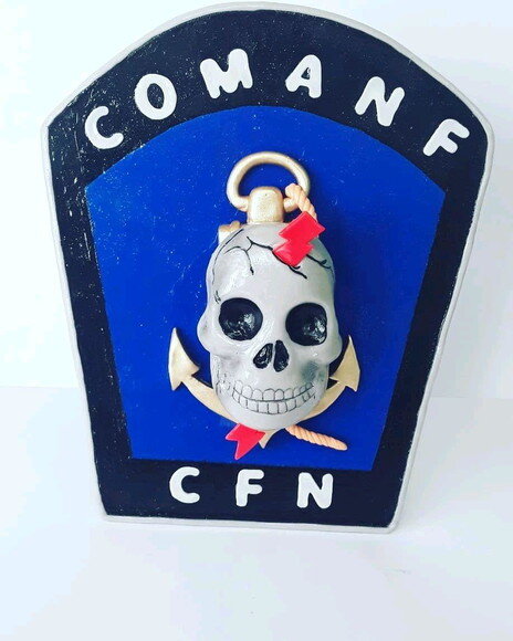 Enfeite de Mesa Militar Comanf
