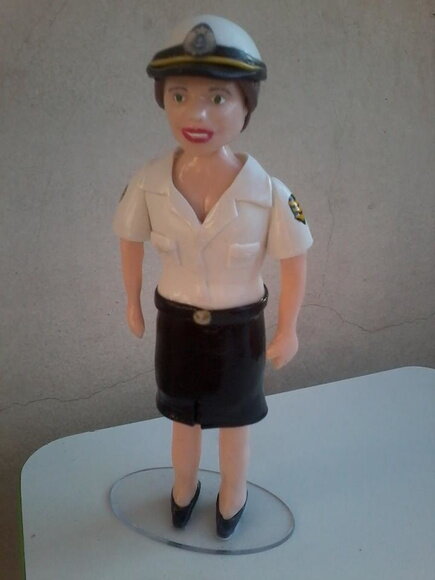 Enfeite de mesa/bolo Militar Marinha