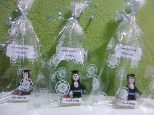 Lembrancinha de formatura com TAG
