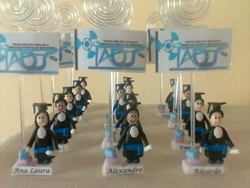 Lembrancinha de Formatura com Tag