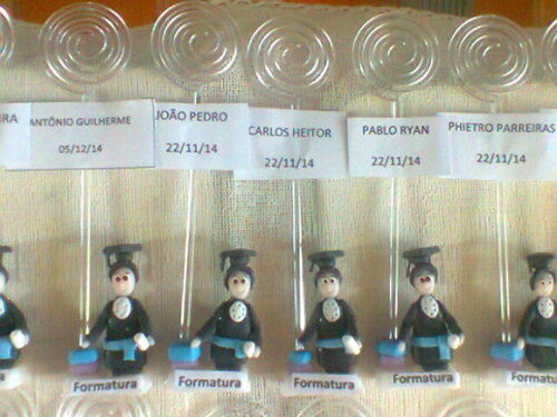 Lembrancinha de Formatura com Tag