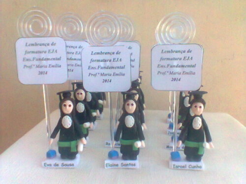 Lembrancinha de Formatura com Tag