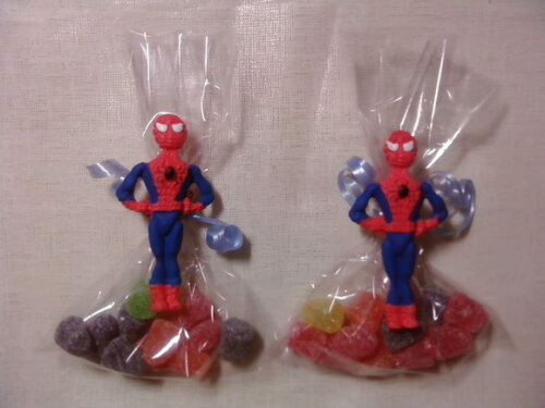 Lembrancinha Homem Aranha com Jujubas