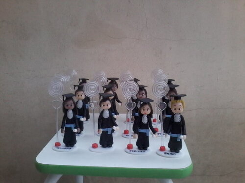 Lembrancinha porta recados formatura