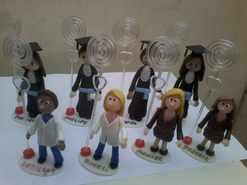 Lembrancinha porta recados formatura