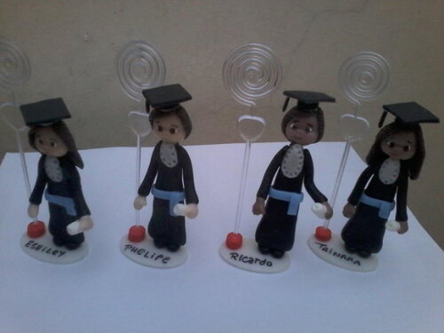 Lembrancinha porta recados formatura
