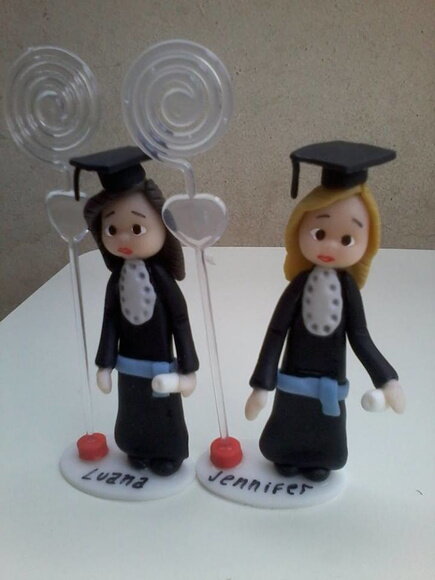 Lembrancinha porta recados formatura
