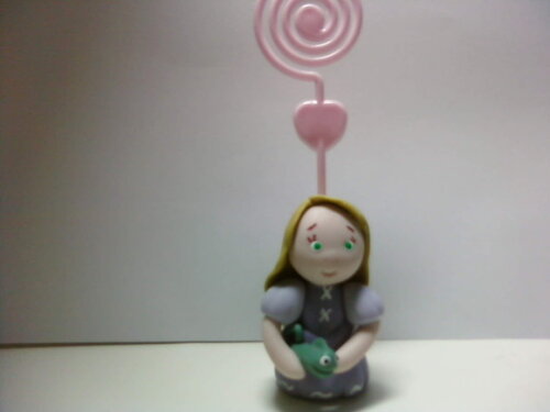 Lembrancinha Porta recados Rapunzel