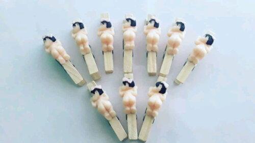 Lembrancinha pregador maternidade/chá de fraldas