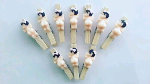 Lembrancinha pregador maternidade/chá de fraldas