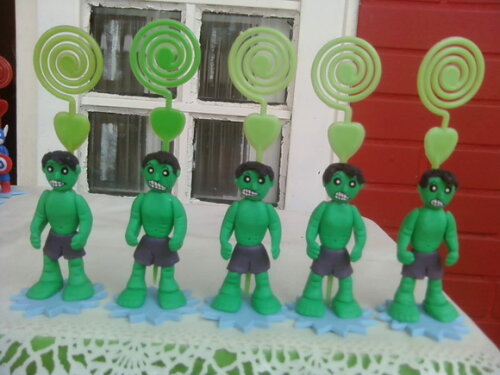 Lembrancinha Vingadores Hulk