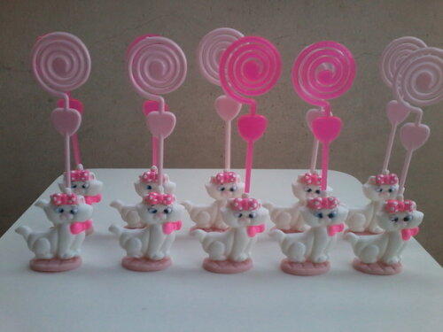 Lembrancinhas Gatinha Marie Porta Recado