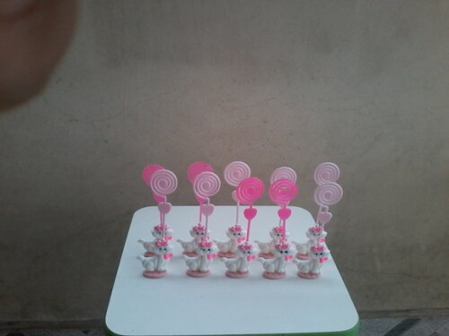 Lembrancinhas Gatinha Marie Porta Recado
