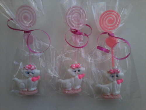 Lembrancinhas Gatinha Marie Porta Recado