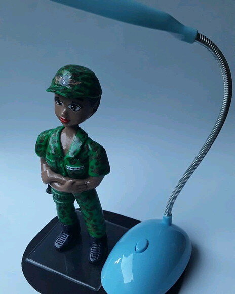 Luminaria Personalizada Militar