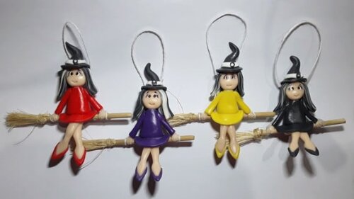 Mini Bruxinhas Amiguinhas Da Sorte