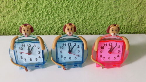 Mini Relógio despertador temático safari