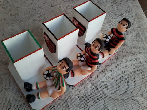 Porta canetas Mdf e biscuit times