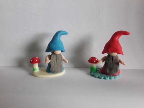 Porta Incenso Biscuit Gnomos da Virtude
