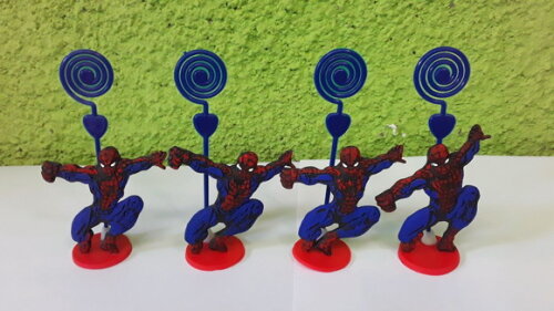 Porta recados homem aranha